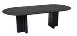 zwart hout eettafel huub vermeer  meubelen