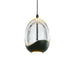 zwart lamp egg in showroom