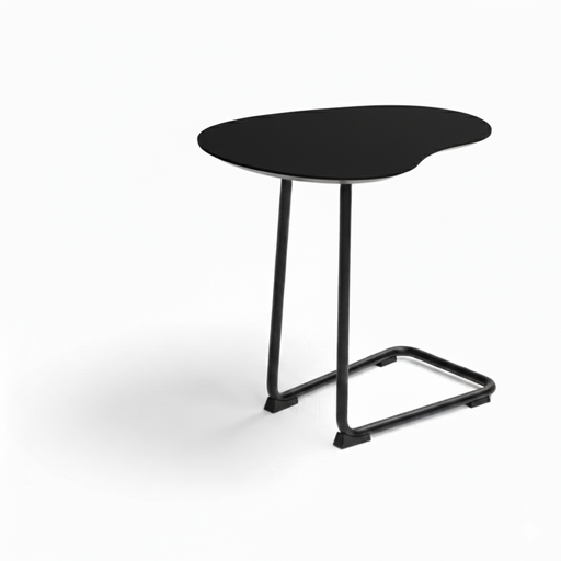 zwarte banktafel organisch design cloudy bree's